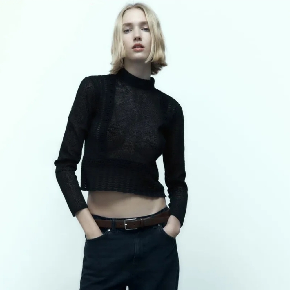 Zara Lace top